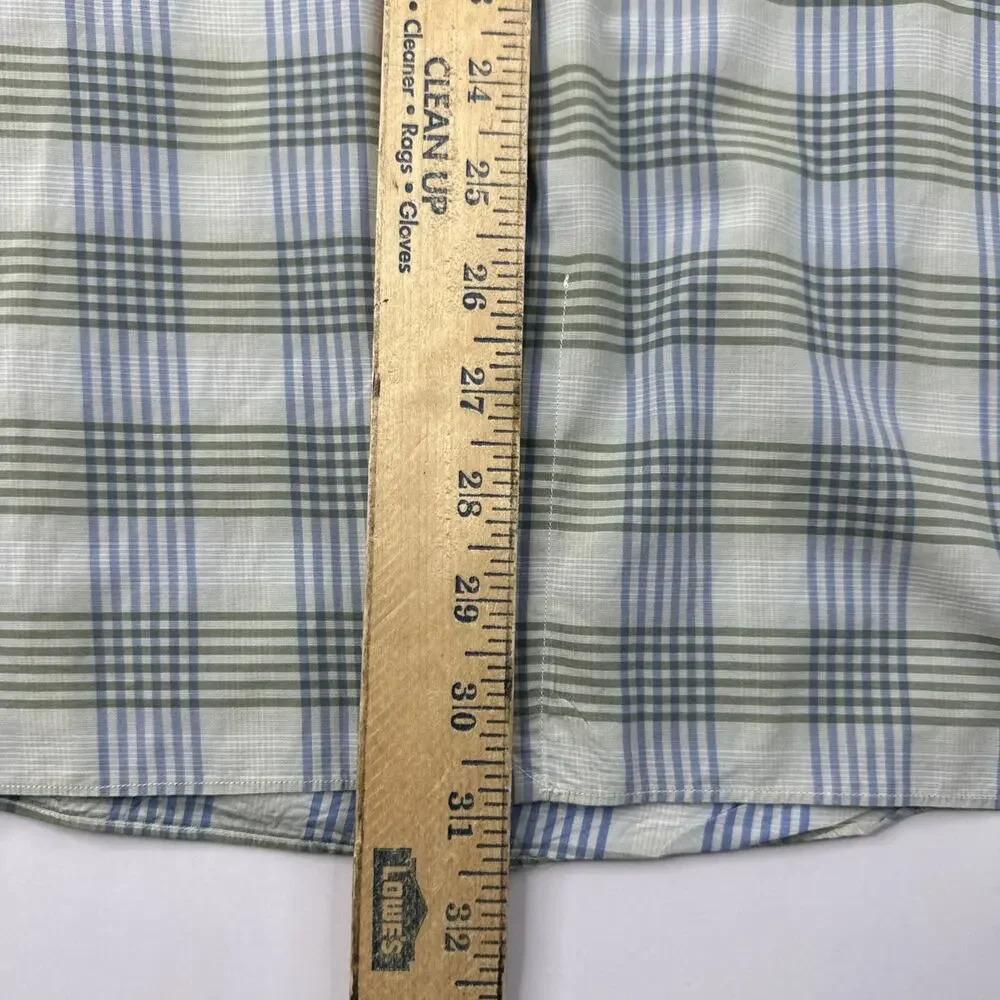 Calder Carmel Limited Edition Multicolor Plaid Button Down Shirt Large 1/150 - Picture 7 of 14